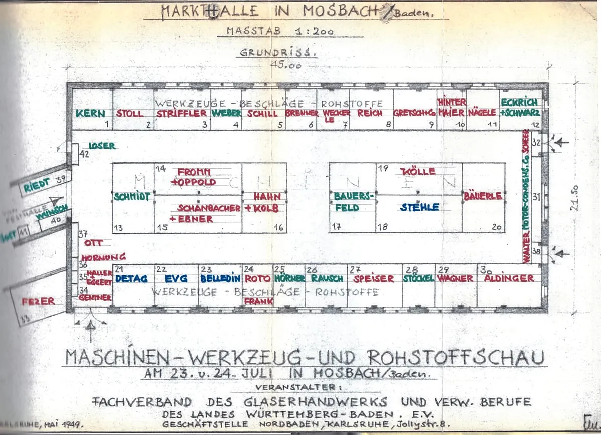 Eine Fenster-Messe im Sommer? Gab es schon längst