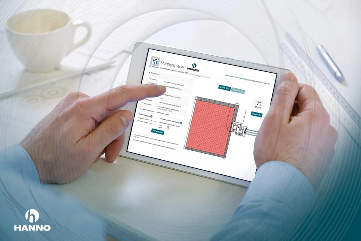 Neu: Maßgeschneiderter ift-Montageplaner von Hanno