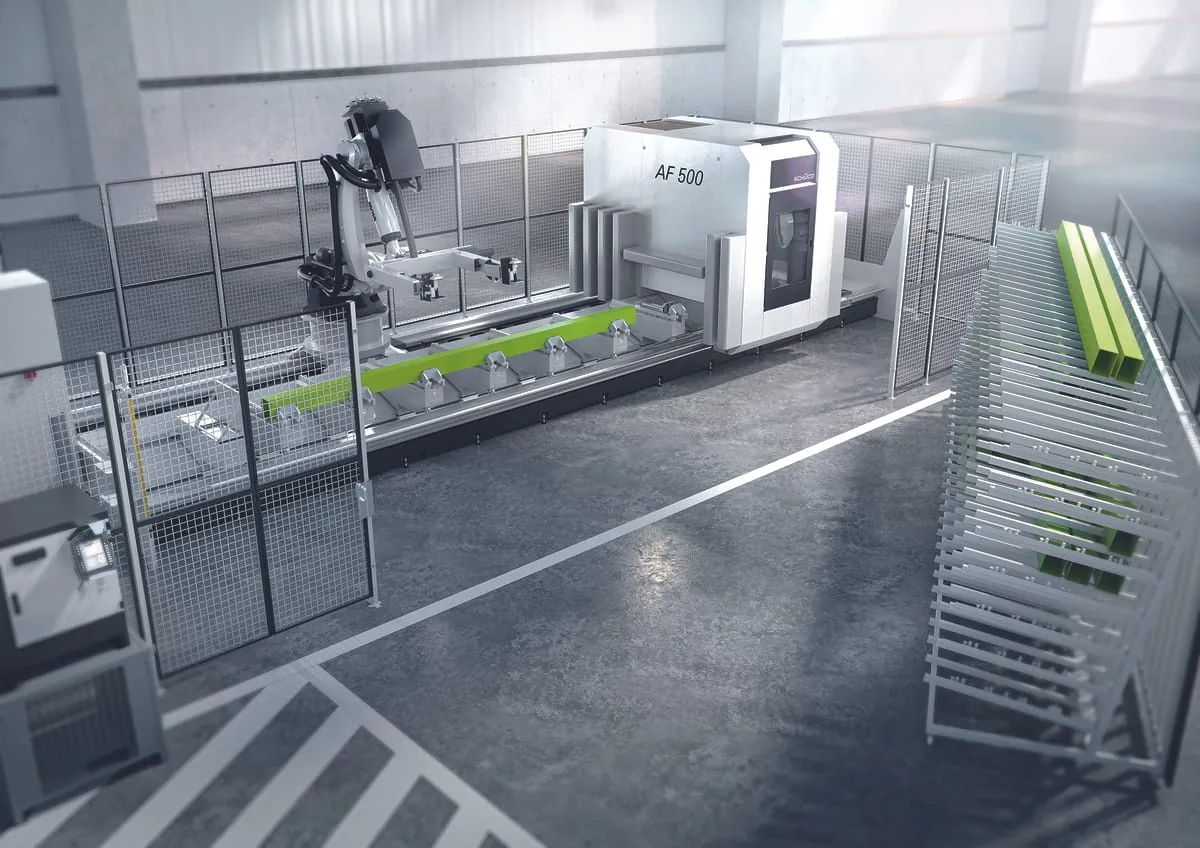 Innovative Robotertechnologie für den Metallbau