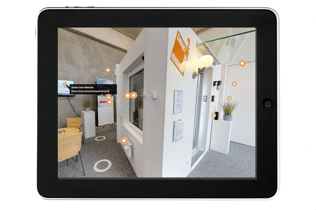 SmartHome-Lösungen in virtuellem Showroom