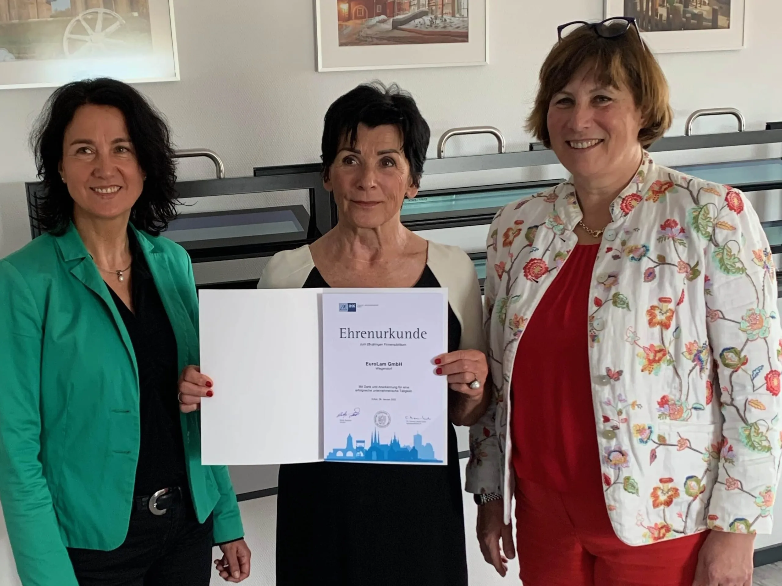 Eurolam: Geschäftsführerin verabschiedet sich