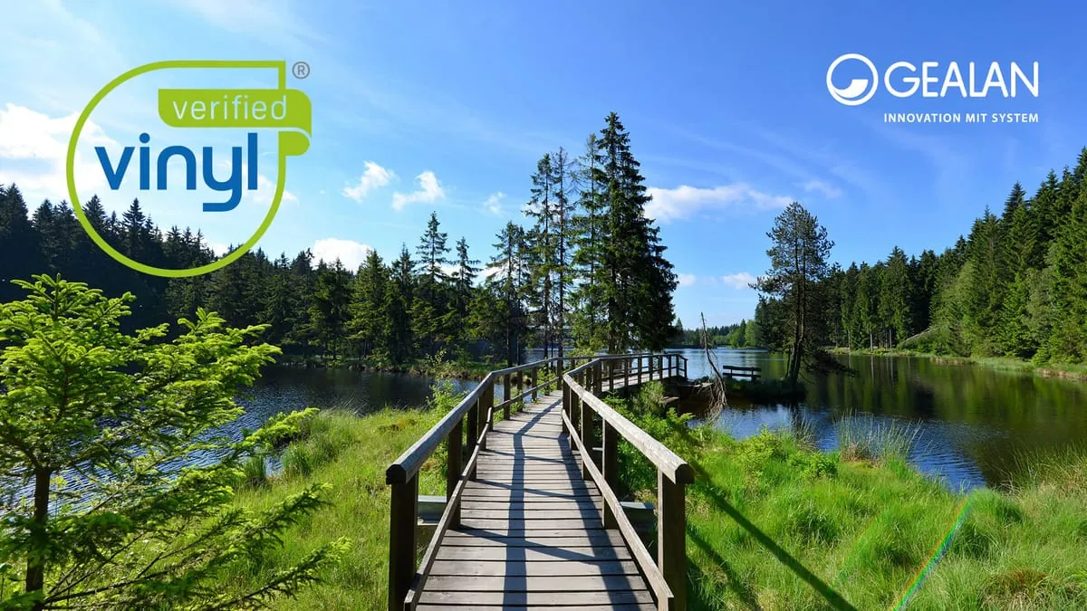 Gealan erfüllt erneut Anforderungen des Vinylplus Product Labels