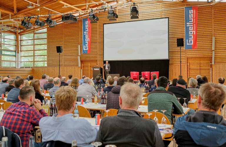 Mehr als 300 Teilnehmer besuchten den Gugelfuss Partnertag 2022