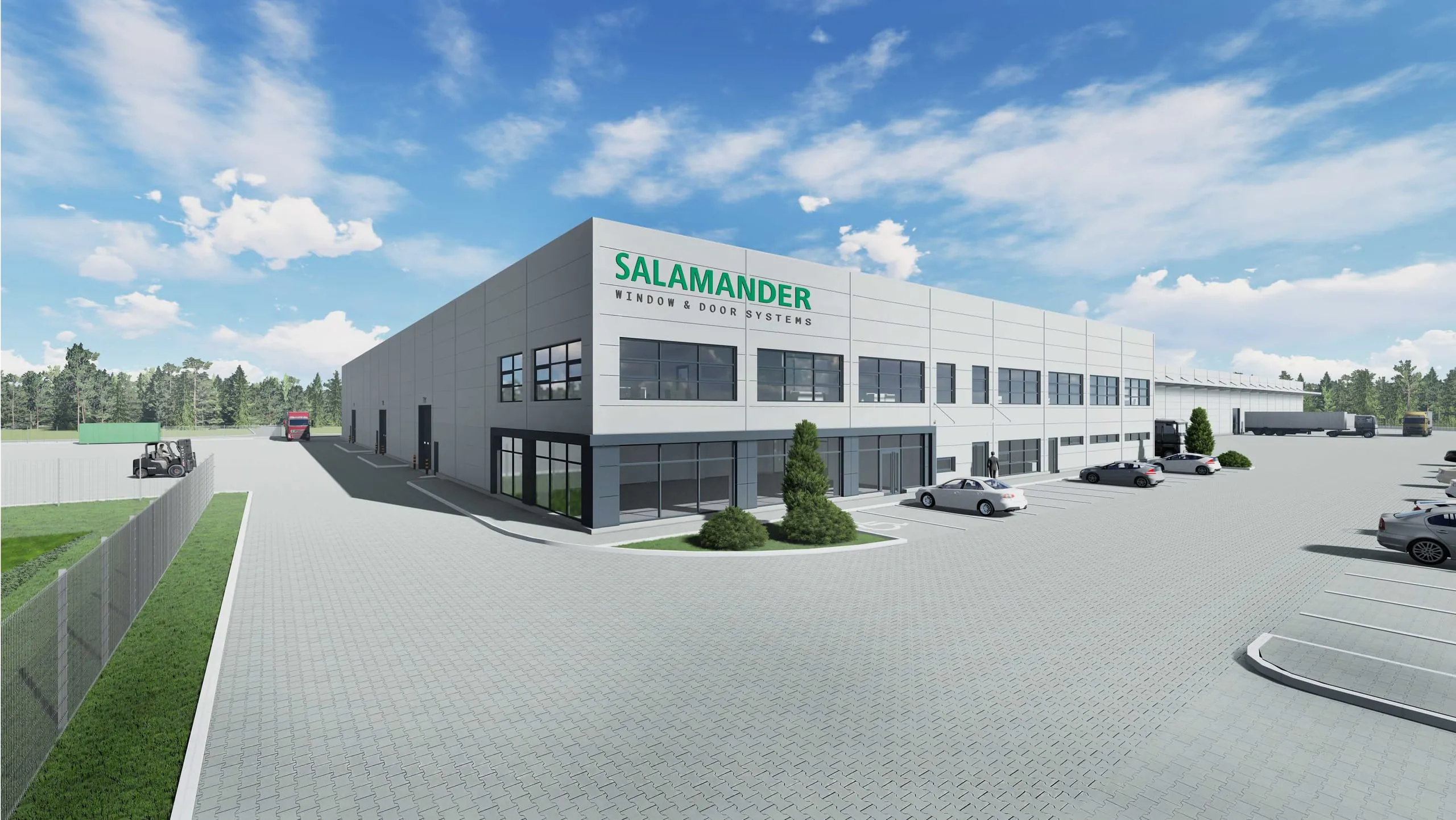 Salamander baut neues Logistikzentrum in Polen