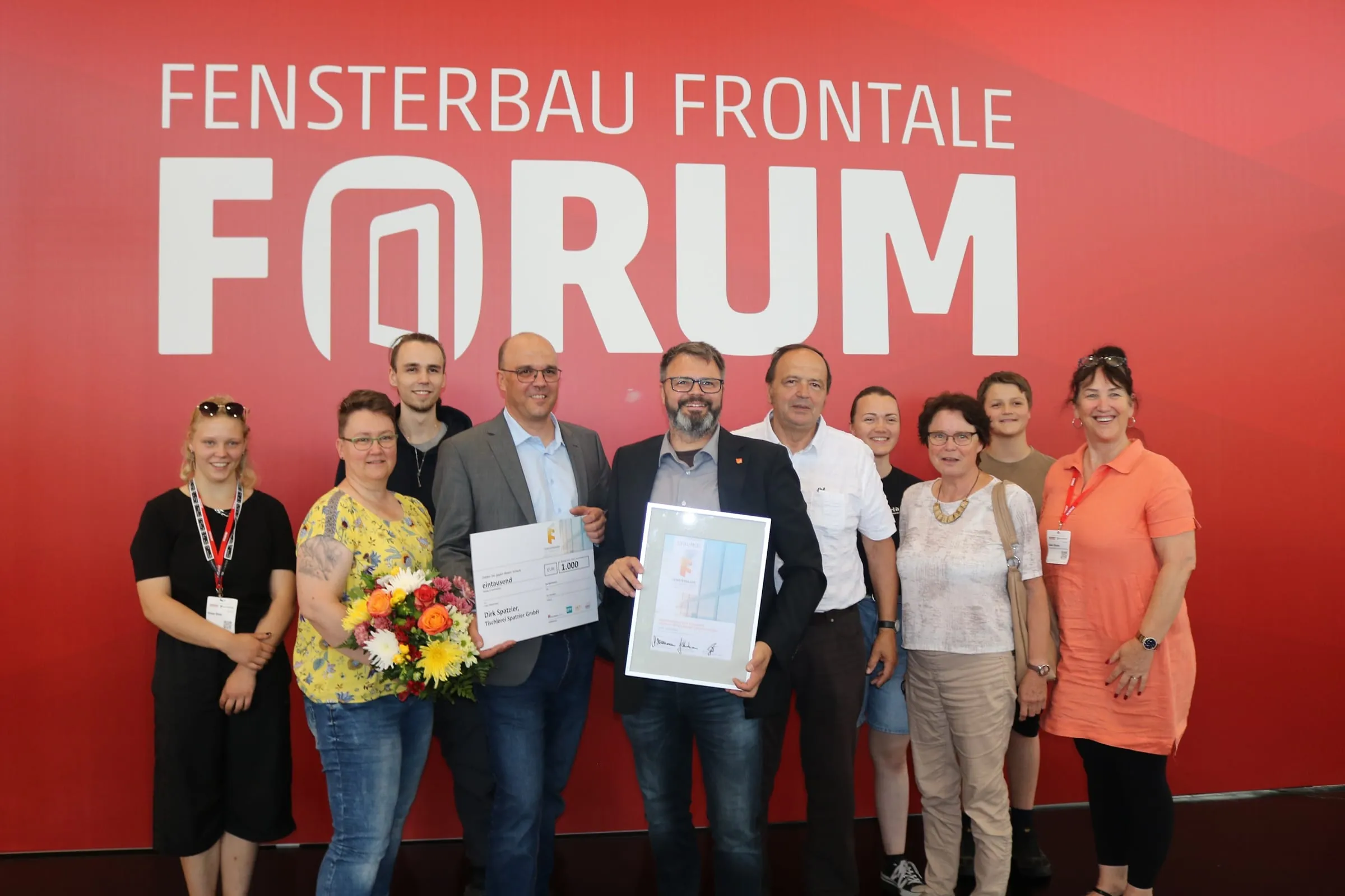 Verleihung Fensterbauer des Jahres 2022