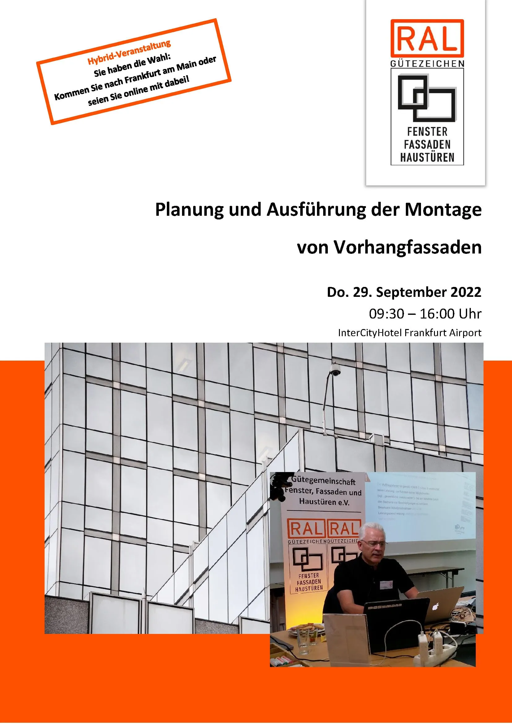 Planung und Montage von Vorhangfassaden
