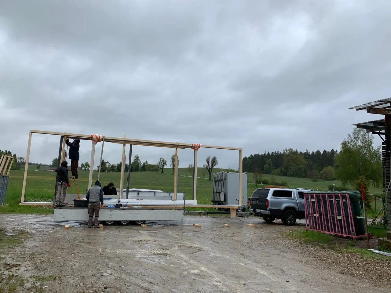 So gelingt Baustellenlogistik für spektakuläre Projekte