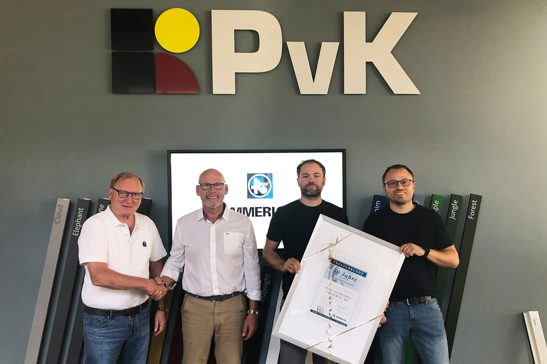 Peter van Kempen und Kömmerling: Ein halbes Jahrhundert Partner