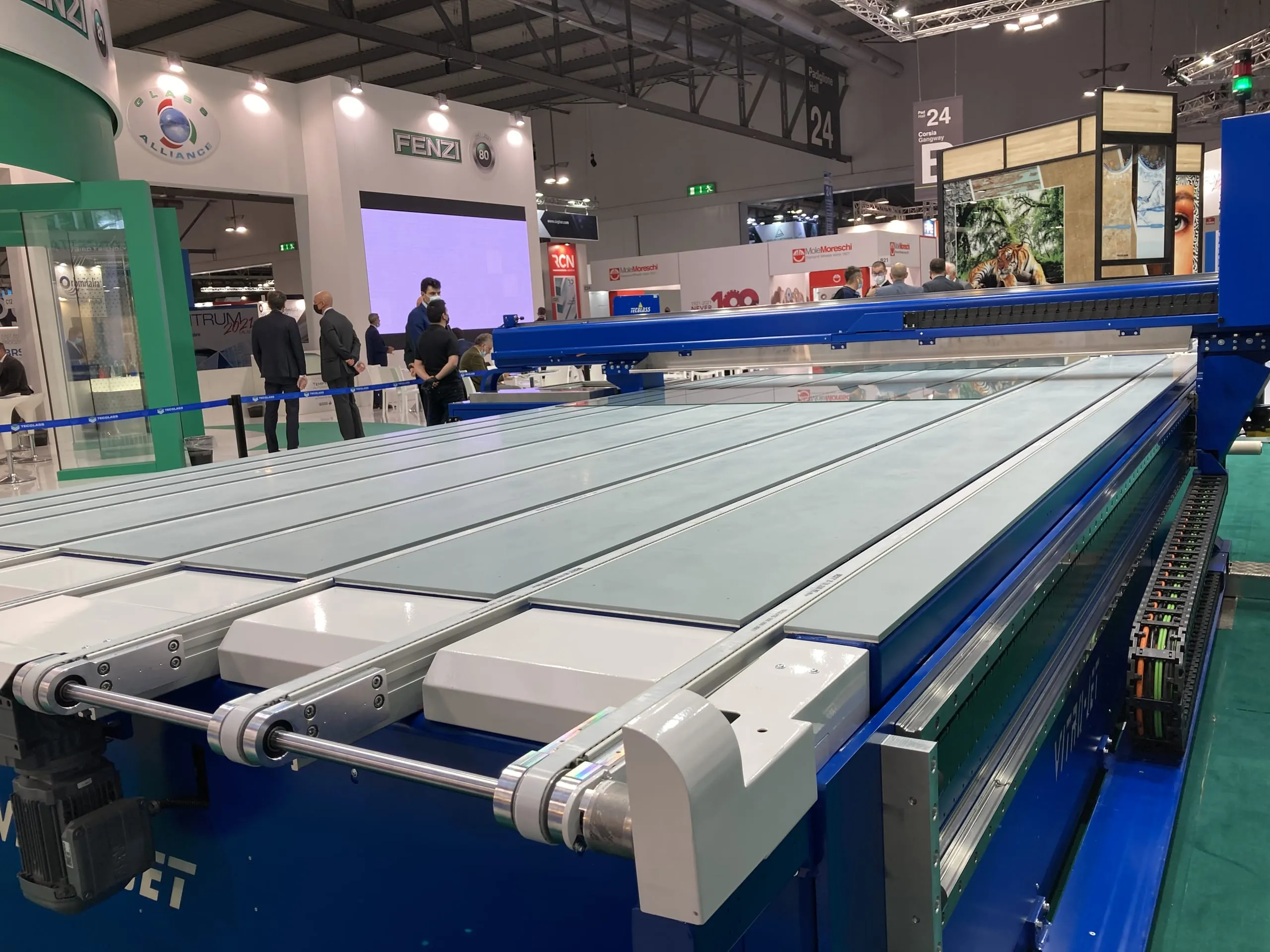 Fenzi: Live-Demonstration zeigt Digitaldruck