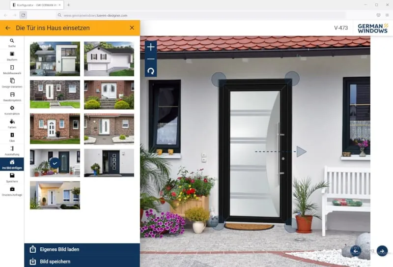 German Windows bietet Haustüren aus Aluminium, Holz und Kunststoff an 