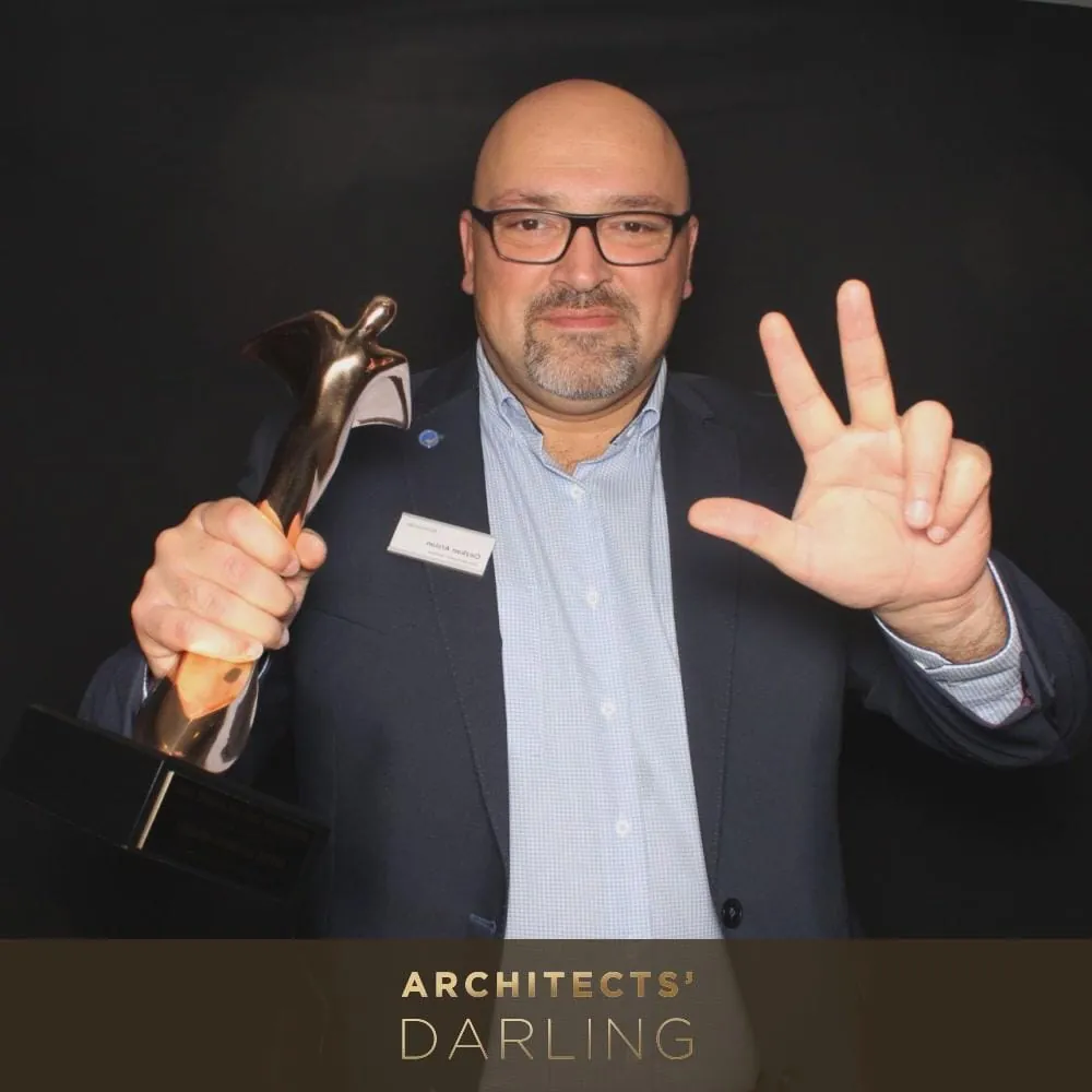 Arslan: "Wir freuen uns über den dritten Architects‘ Darling Award."