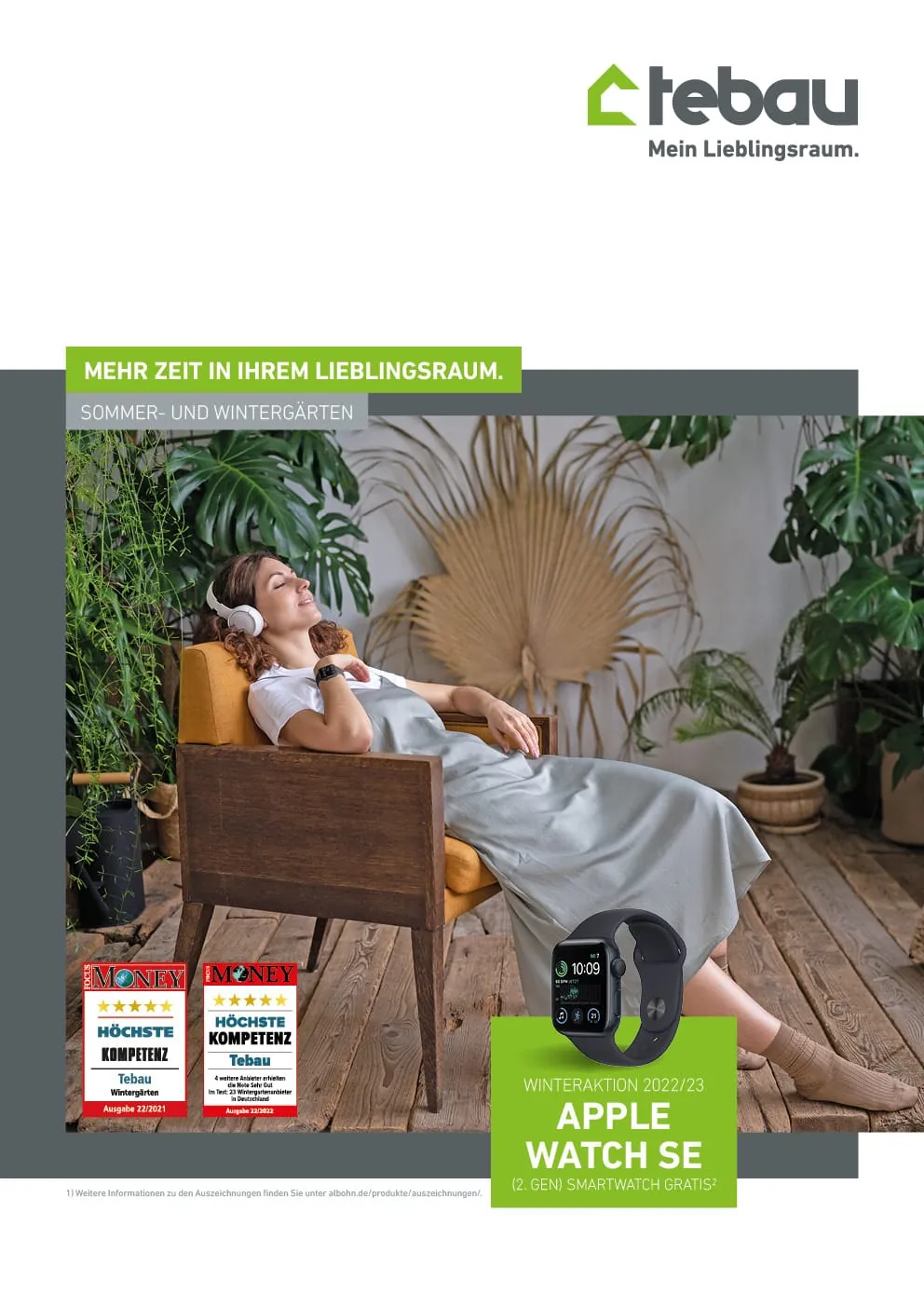 Tebau Winteraktion: Apple Watch SE gratis*