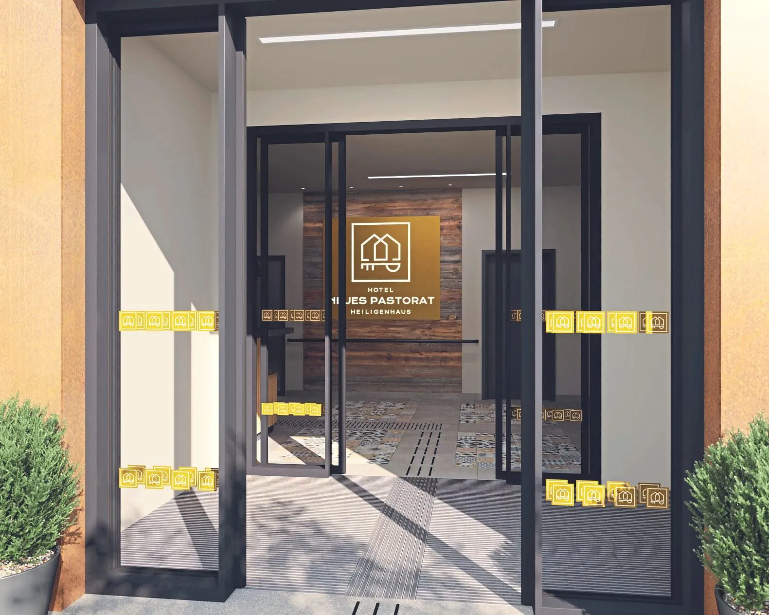 Durchdachte Glasschiebetüren machen es allen einfacher