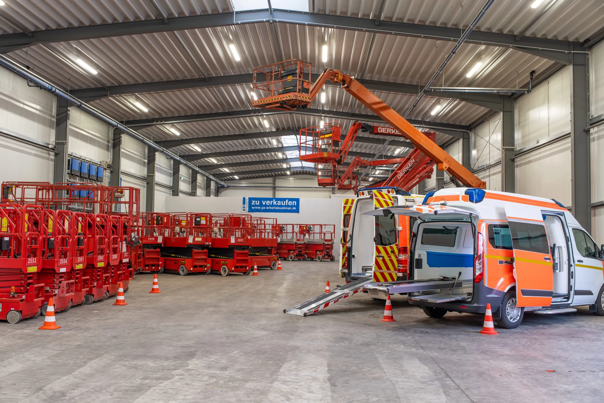 GS Arbeitsbühnen-Kompetenz im Hubarbeitsbühnen-Verkauf