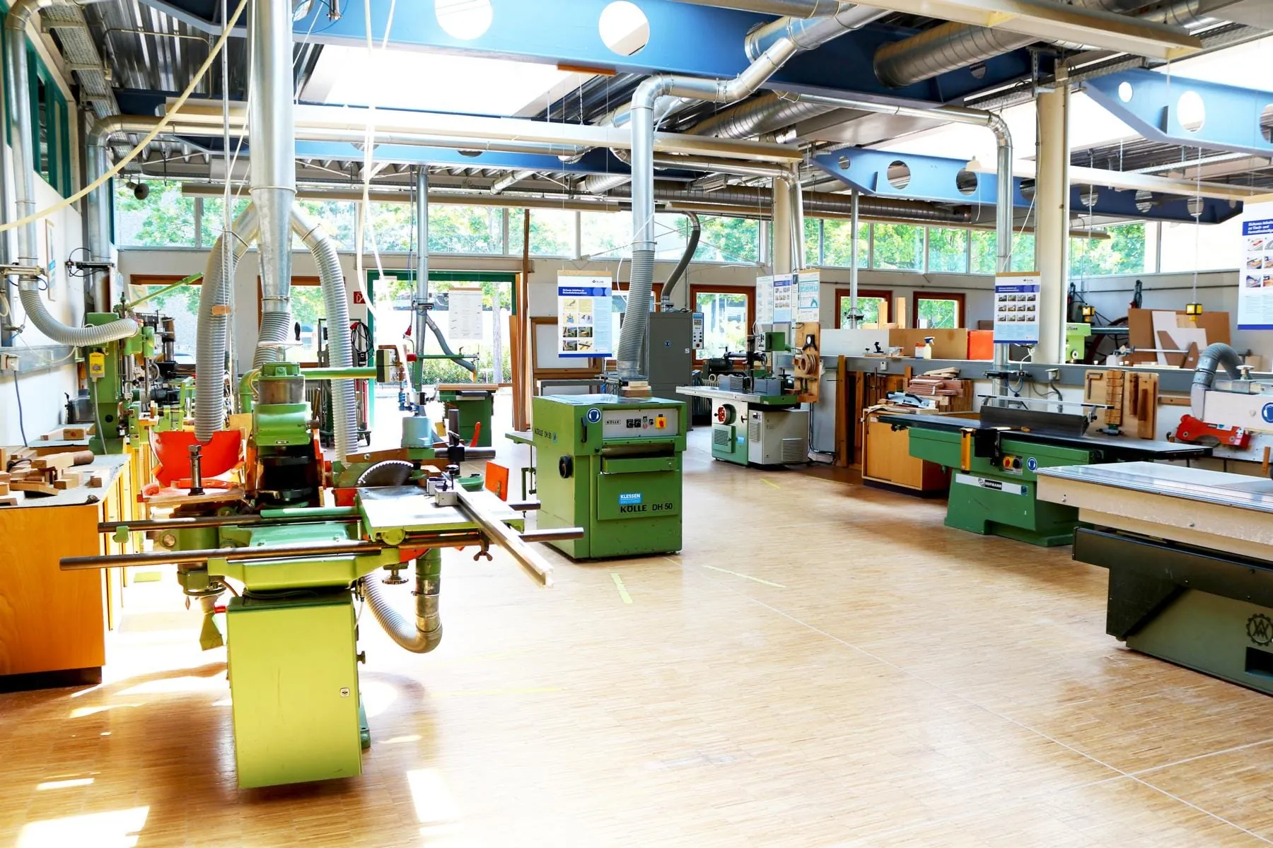 Moderner Maschinenpark für GFF-Akademie