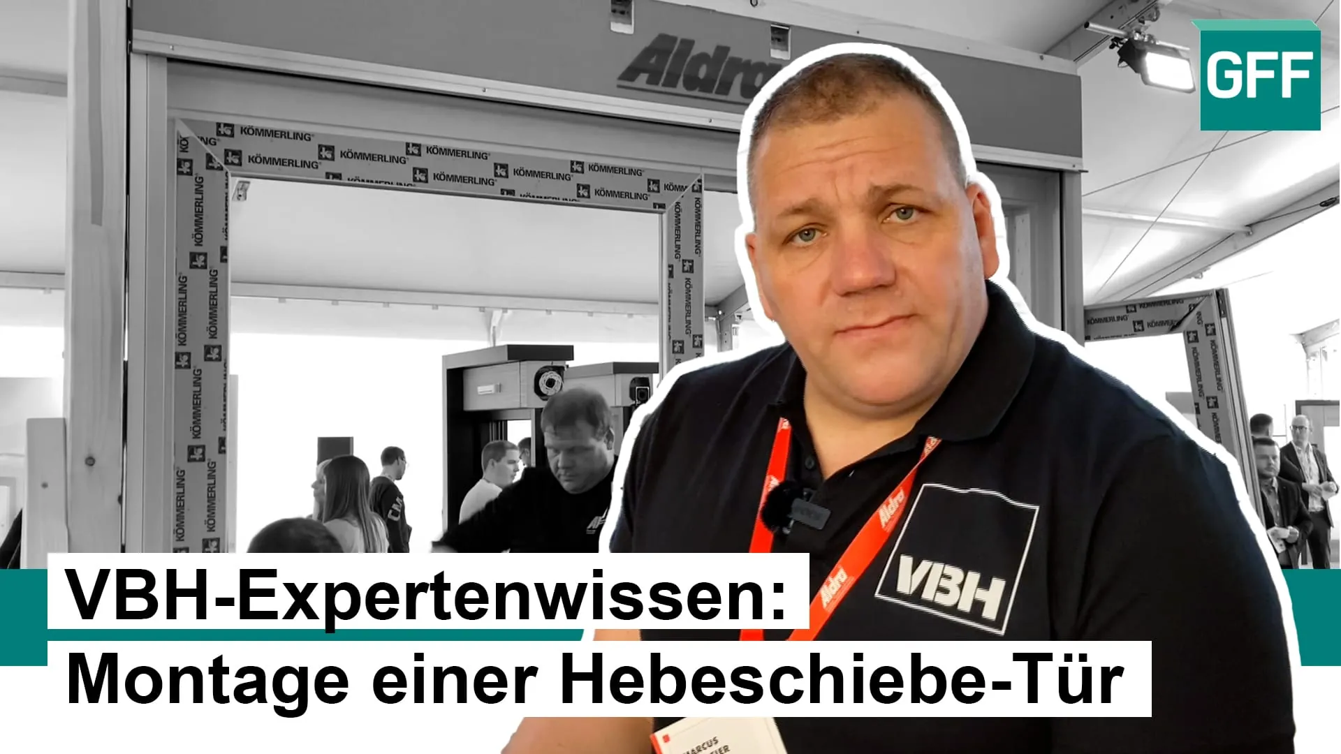 VBH-Expertenwissen: Montage einer Hebeschiebe-Tür