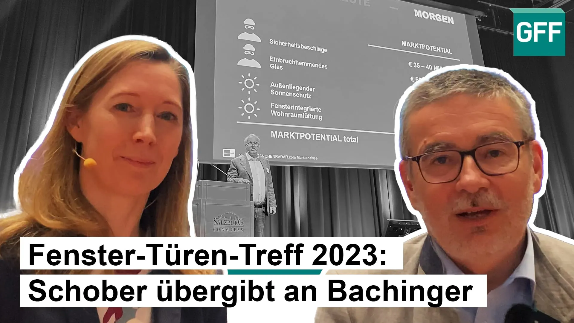 Fenster-Türen-Treff 2023: Schober übergibt an Bachinger
