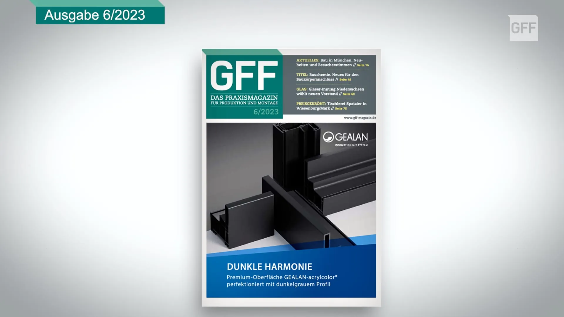 Heftvorschau GFF 6/23