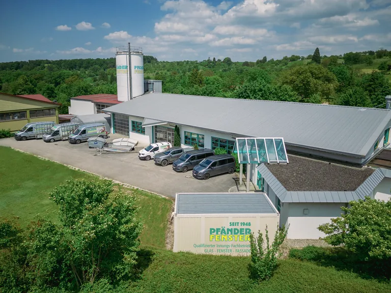 Firmensitz Drohnenaufnahme
