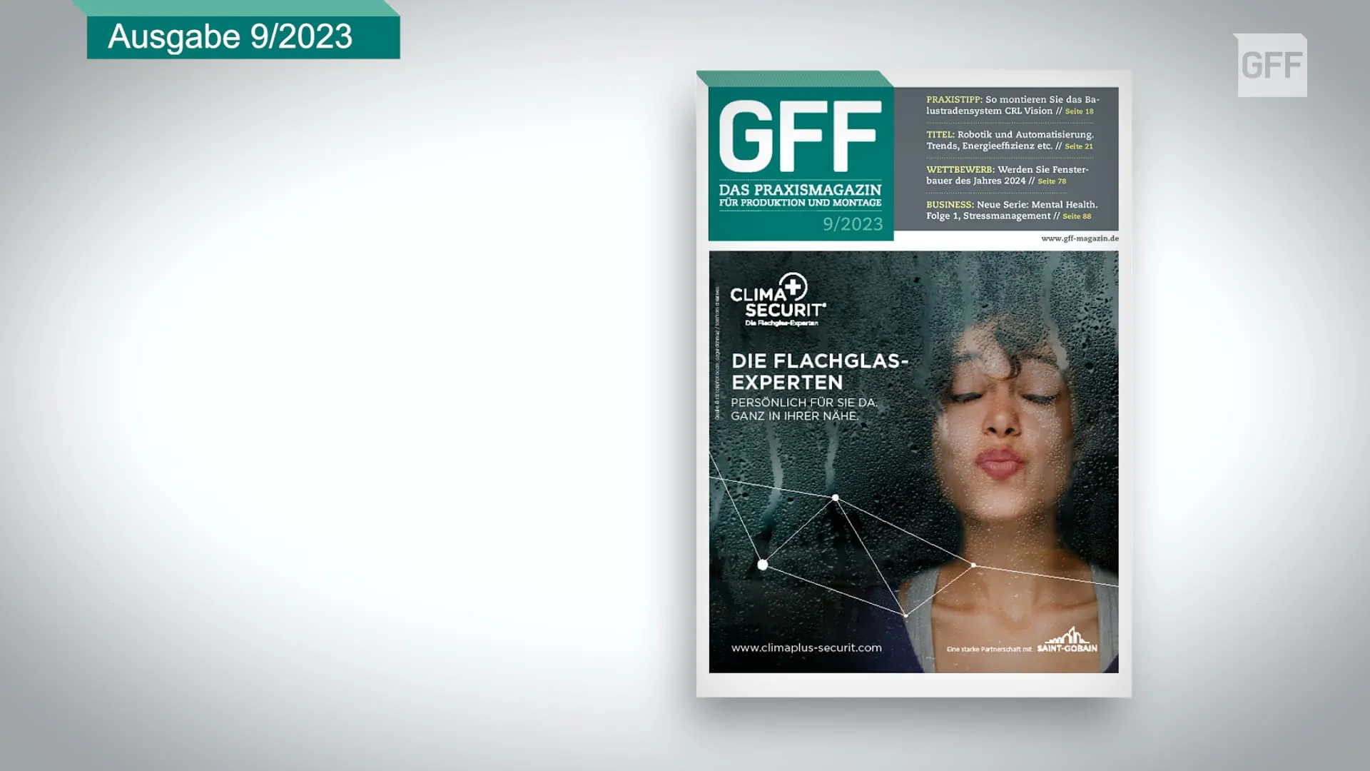 Heftvorschau GFF 9/23