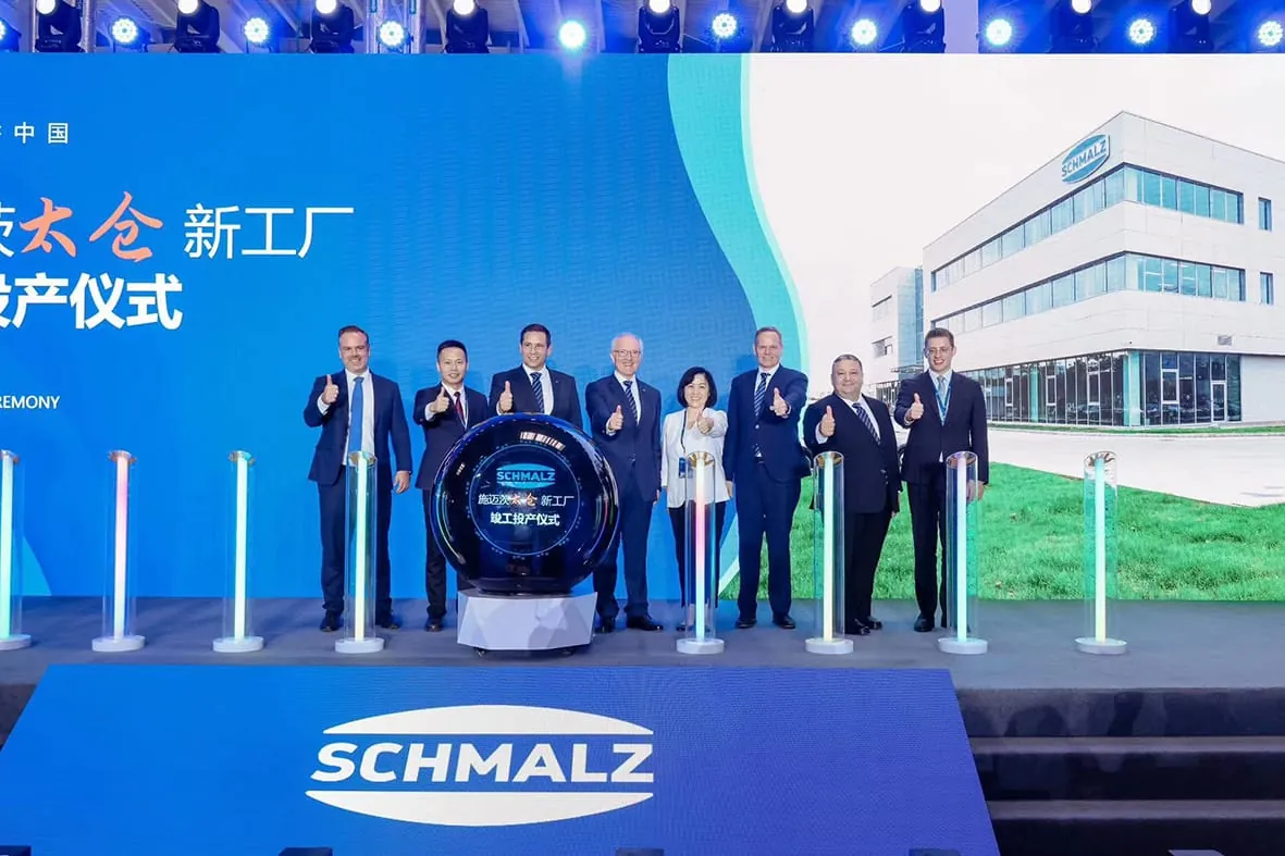 Schmalz eröffnet neues Headquarter in China