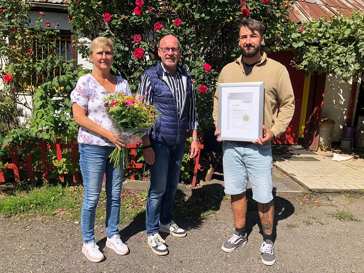 Partner seit 45 Jahren: Schreinerei Wolpert und Trocal