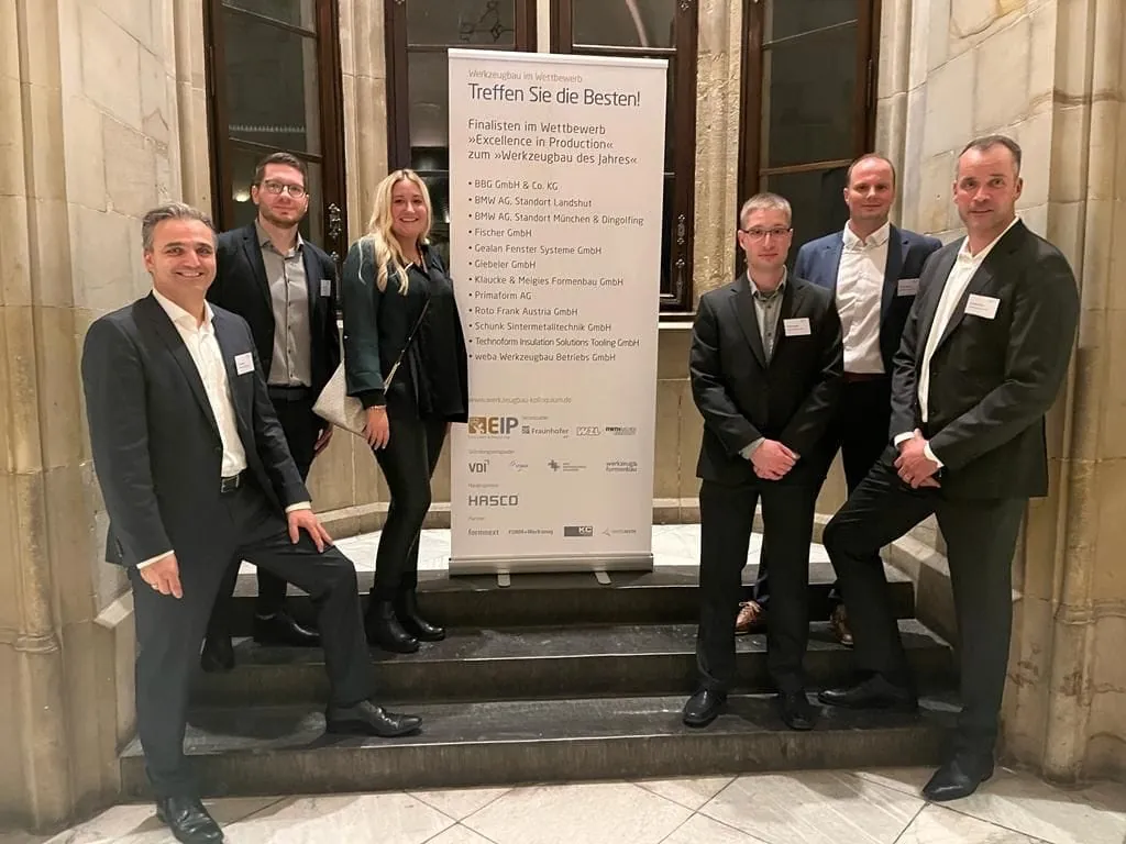 Gealan-Werkzeugbau feiert großen Erfolg bei „Excellence in Production“