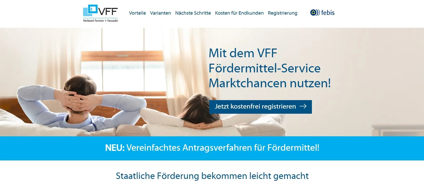 Neues Antragsverfahren: Erst Vertrag, dann Förderantrag