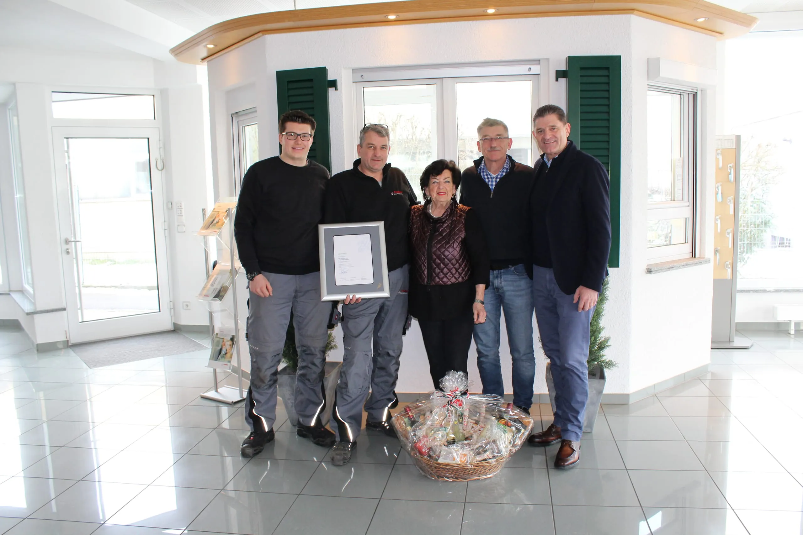 40 Jahre Partnerschaft: Salamander und Haller Fenster