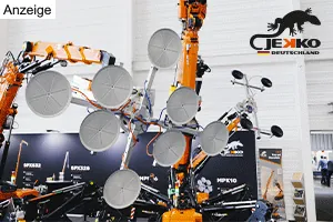 Kleine Krane, große Leistung! Jekko auf der Fensterbau Frontale 2024