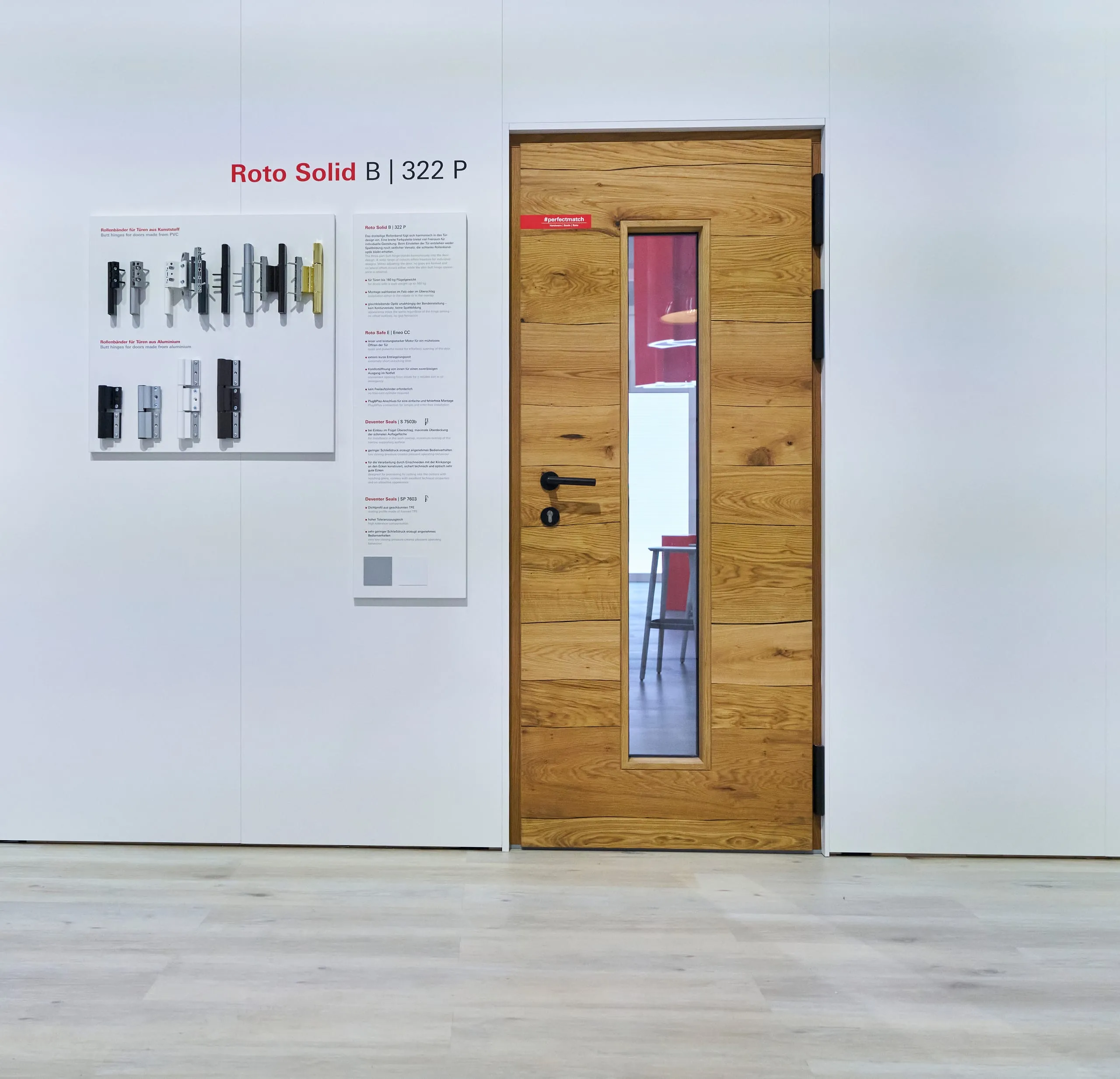 Für das Ausrüsten von Haustüren