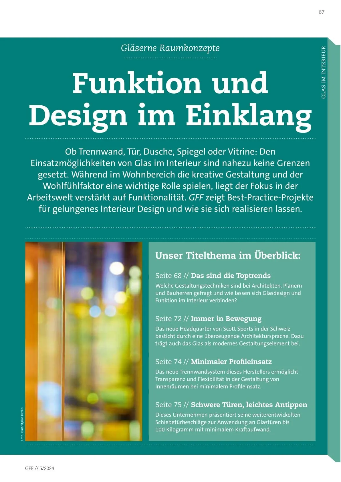 Die Themen in der Mai-Ausgabe