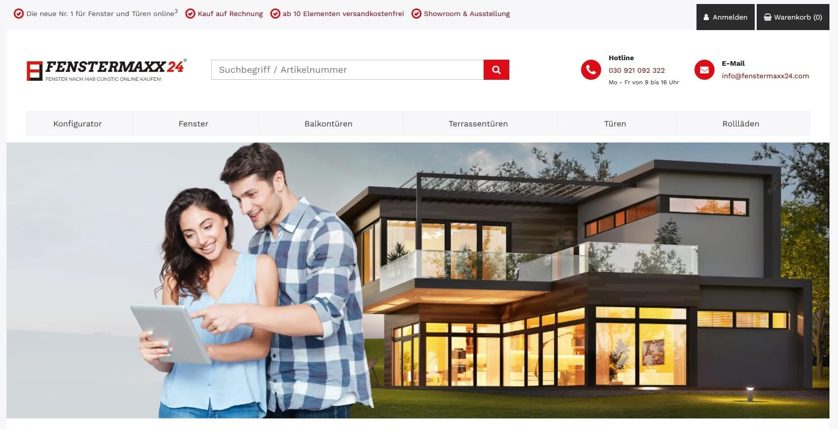 Neuer Betreiber für Fenstermaxx24: Web-Shop wieder online