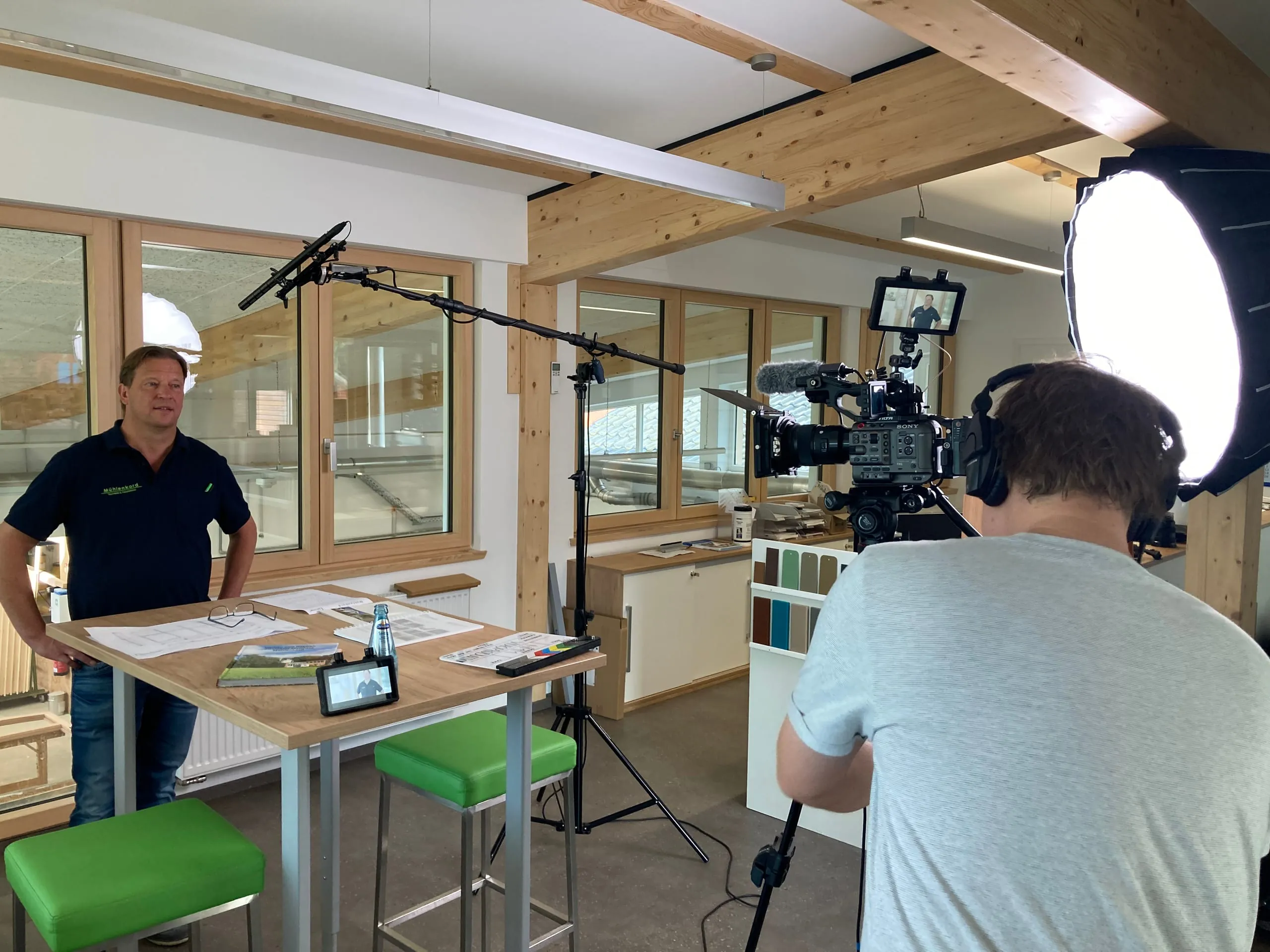 Videodreh beim Fensterbauer des Jahres 2024