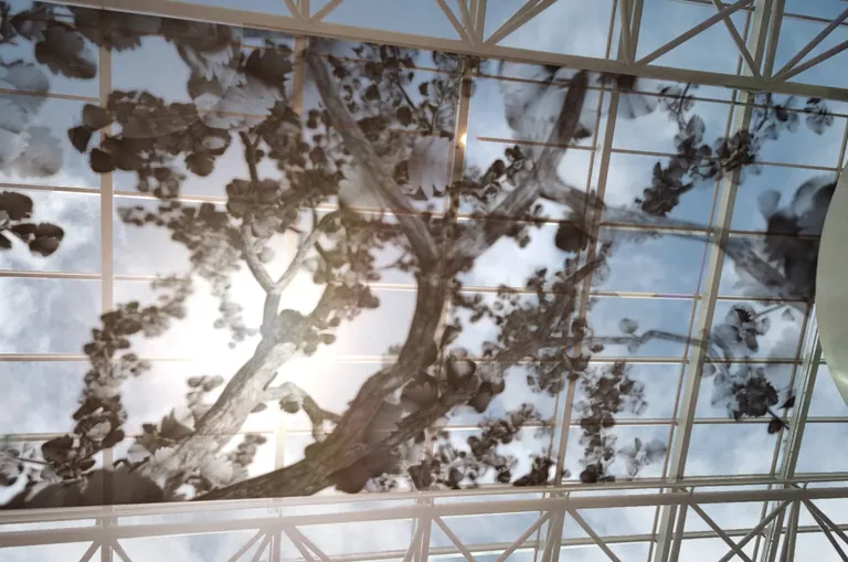 Videowindow-Module bieten in Glasfassaden neue M&ouml;glichkeiten f&uuml;r Energieeffizienz, Blendschutz und Multimedia. 