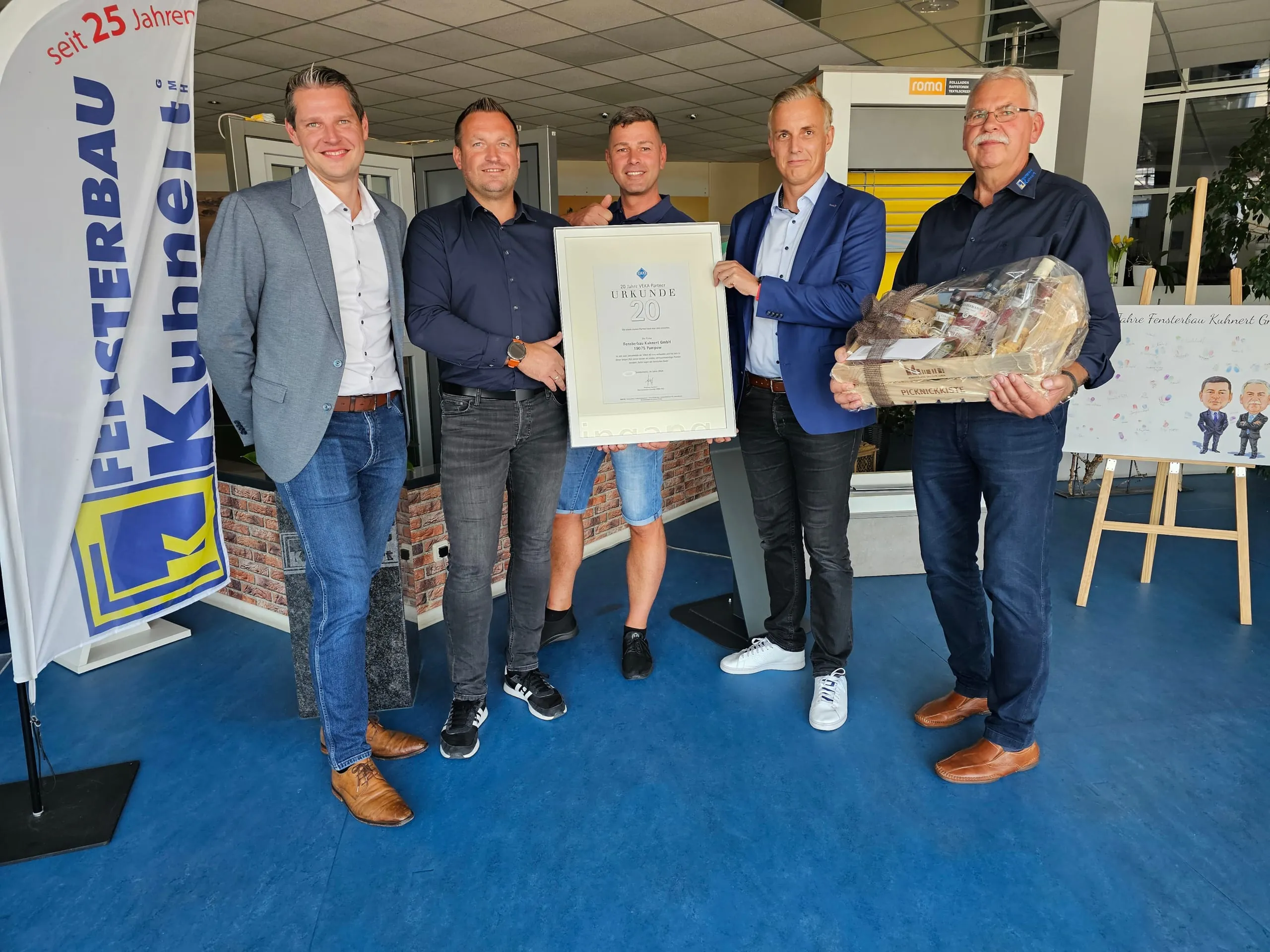 Kuhnert: 30 Jahre am Markt und 20 Jahre Seite an Seite mit Veka