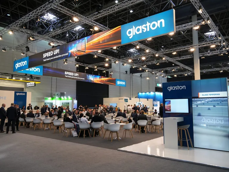 Der Messestand von Glaston in Halle 15 war gut besucht.