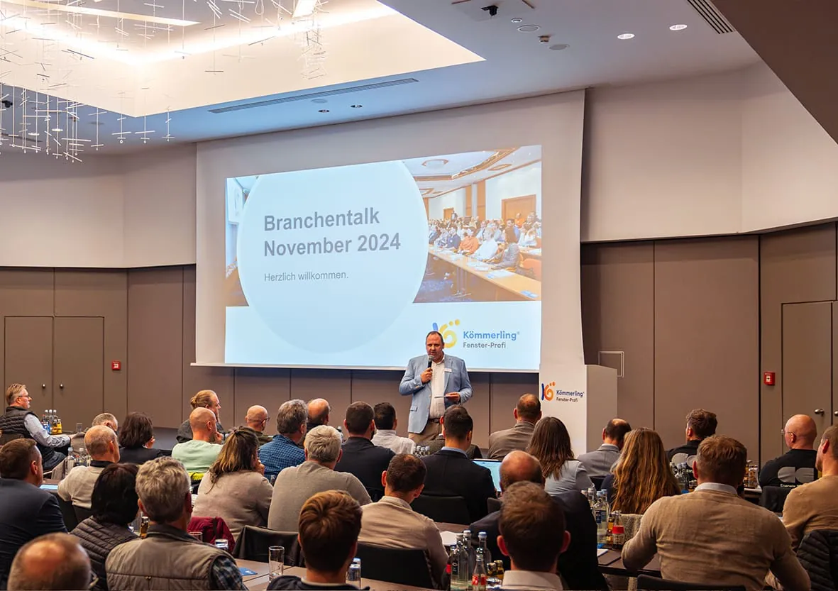 Kömmerling Branchentalk: Wie Fachbetriebe Erfolg planen