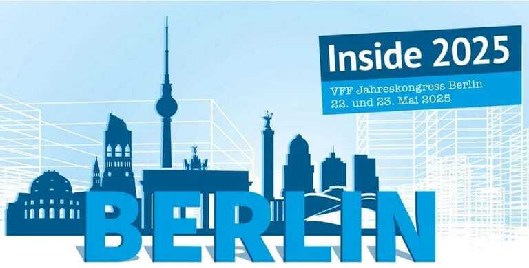 Der Jahreskongress Inside 2025 des VFF findet nächstes Jahr Mai zum Thema "Zukunft Fensterbau: Innovation schafft Perspektiven" statt.