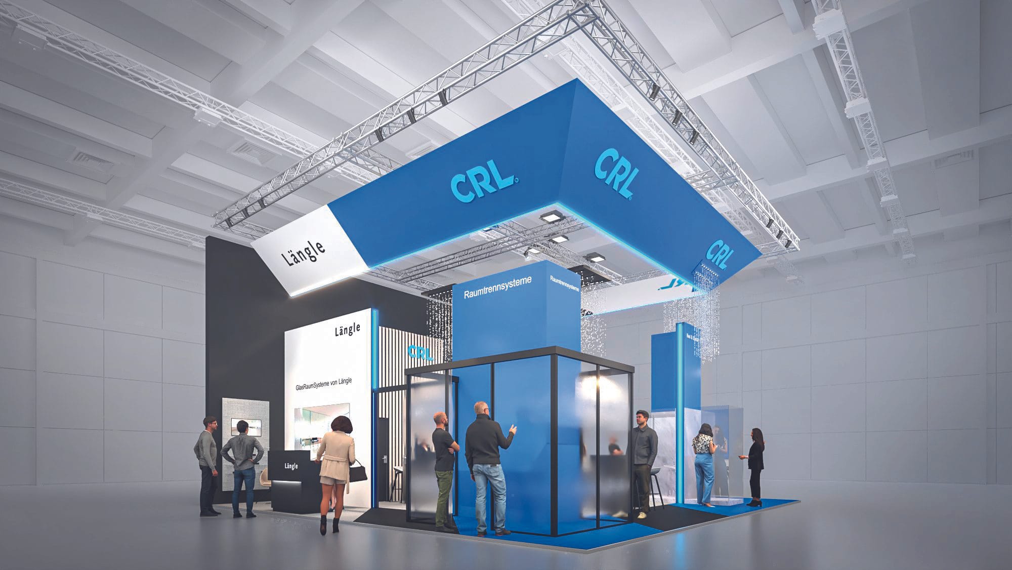 CRL zeigt Beschläge und Systeme für Glasanwendungen