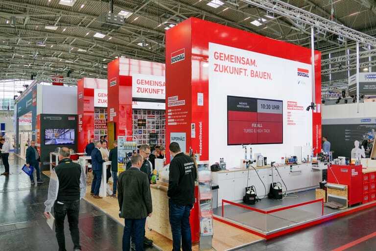 Soudal stellt seine Produktlösungen auf der Bau 2025 am Stand 211 in Halle B6 aus und freut sich auf eine Messe mit viel Austausch und zahlreichen persönlichen Gesprächen.