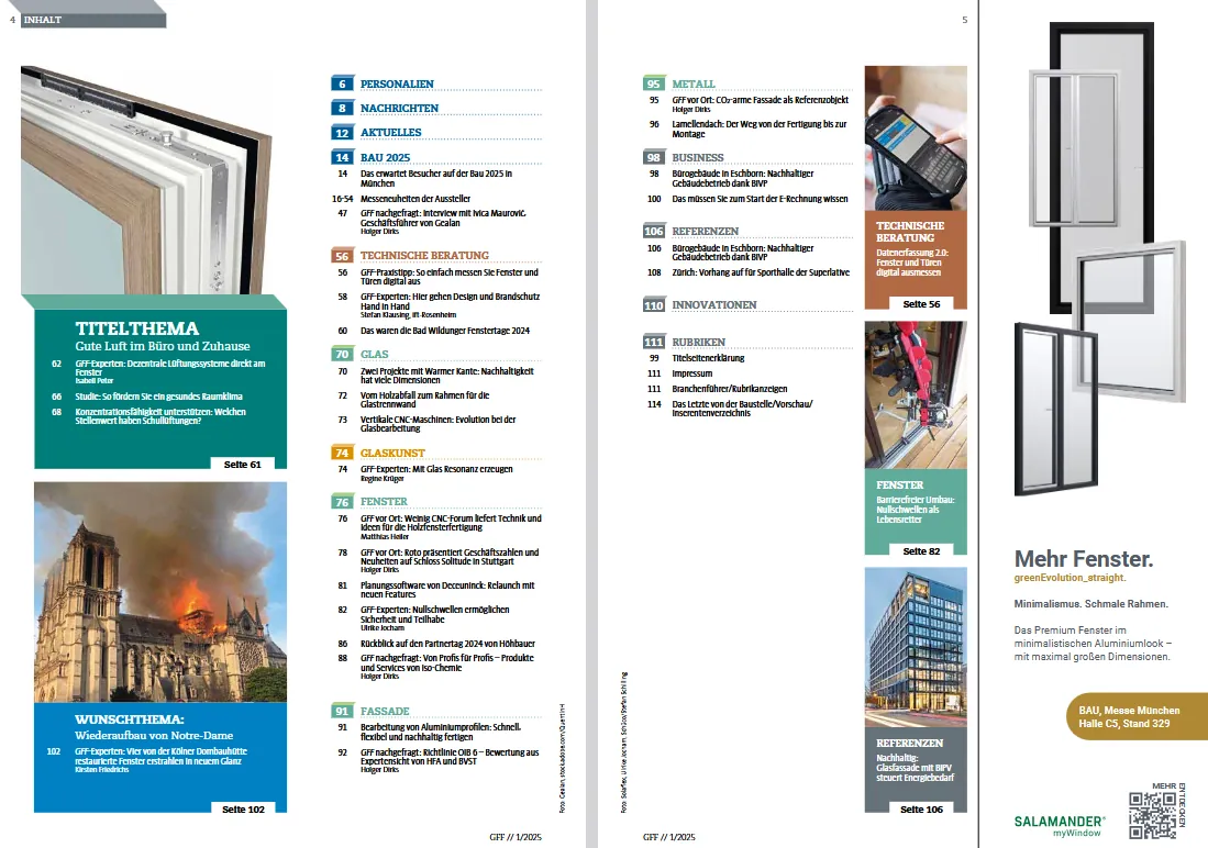 Messevorschau Bau und Gesundes Raumklima