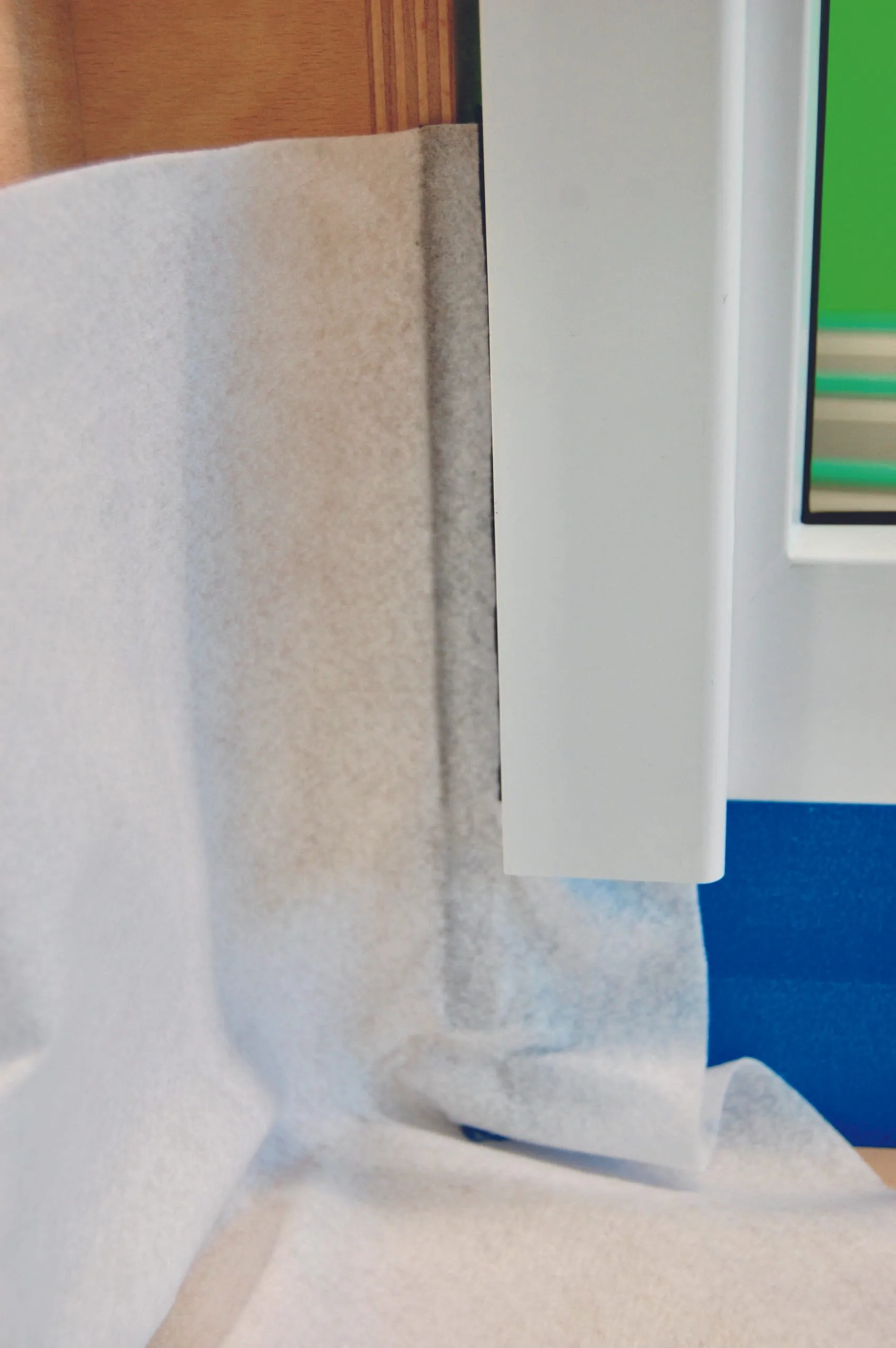 7. Schritt: Hier kann nun der Abdichter auf der Baustelle mit dem Flüssigkunststoff anarbeiten.