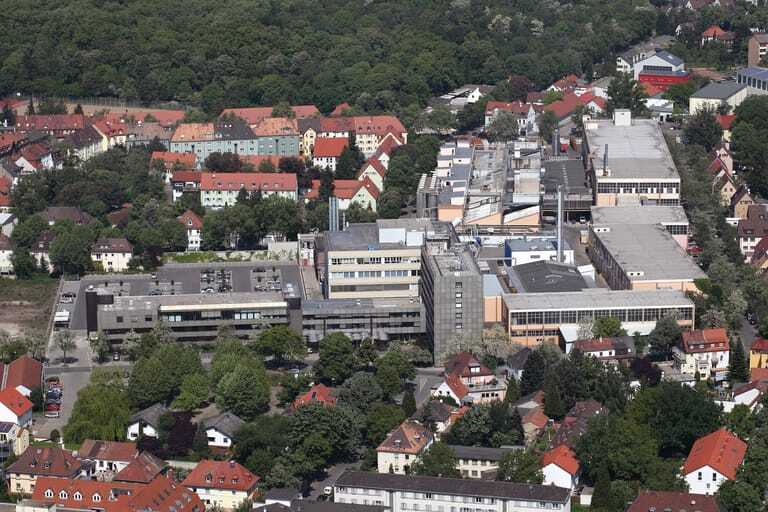 Eine Erweiterung des Renolit-Standorts in Frankenthal ist aufgrund der Umgebung praktisch unm&ouml;glich.