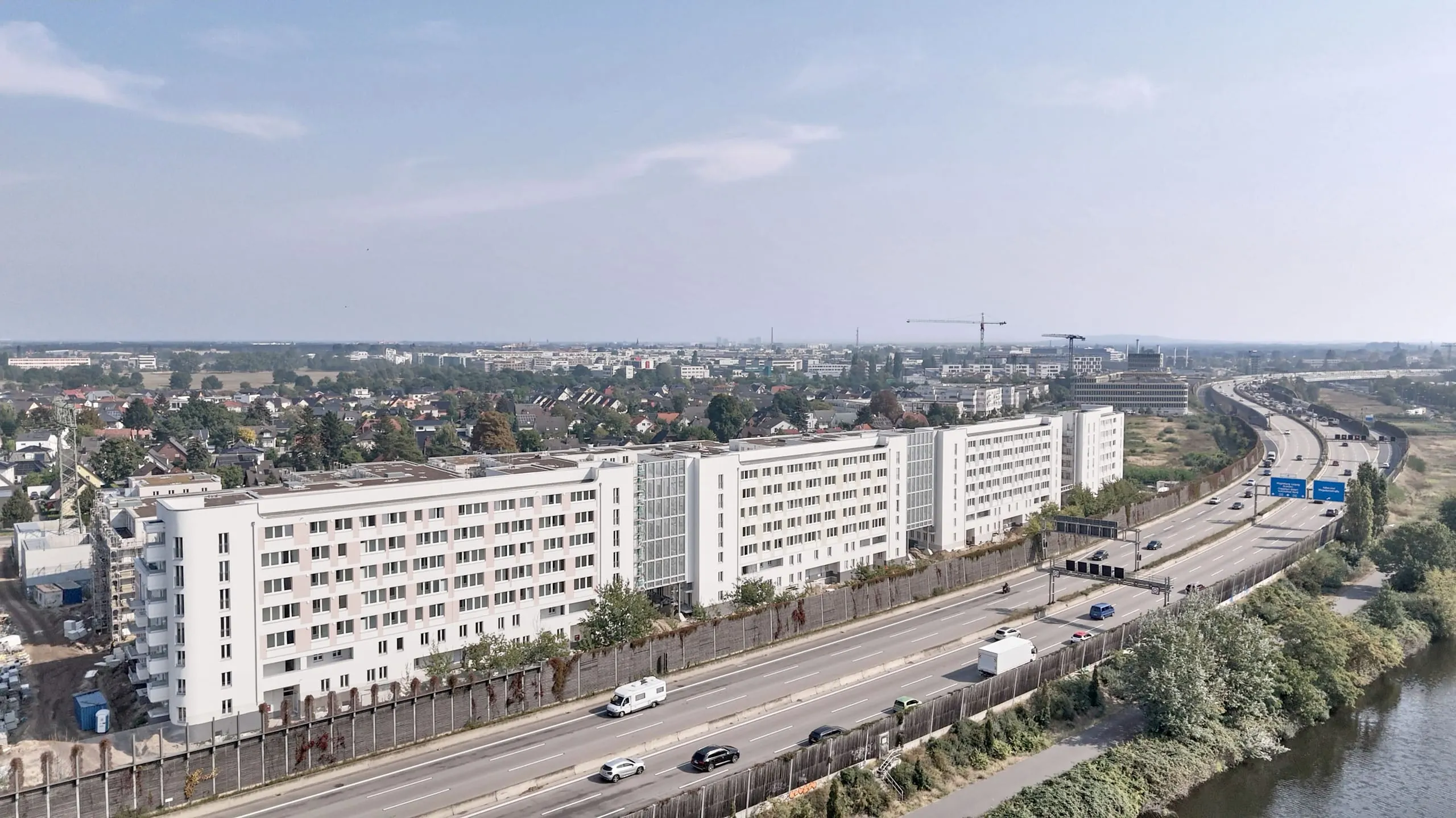 Fotostrecke: Schallschutzwand mit Glas