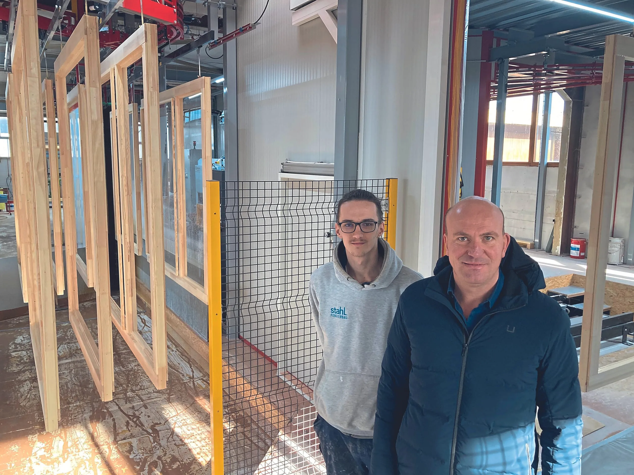 Stahl Fensterbau investiert in Lackieranlage