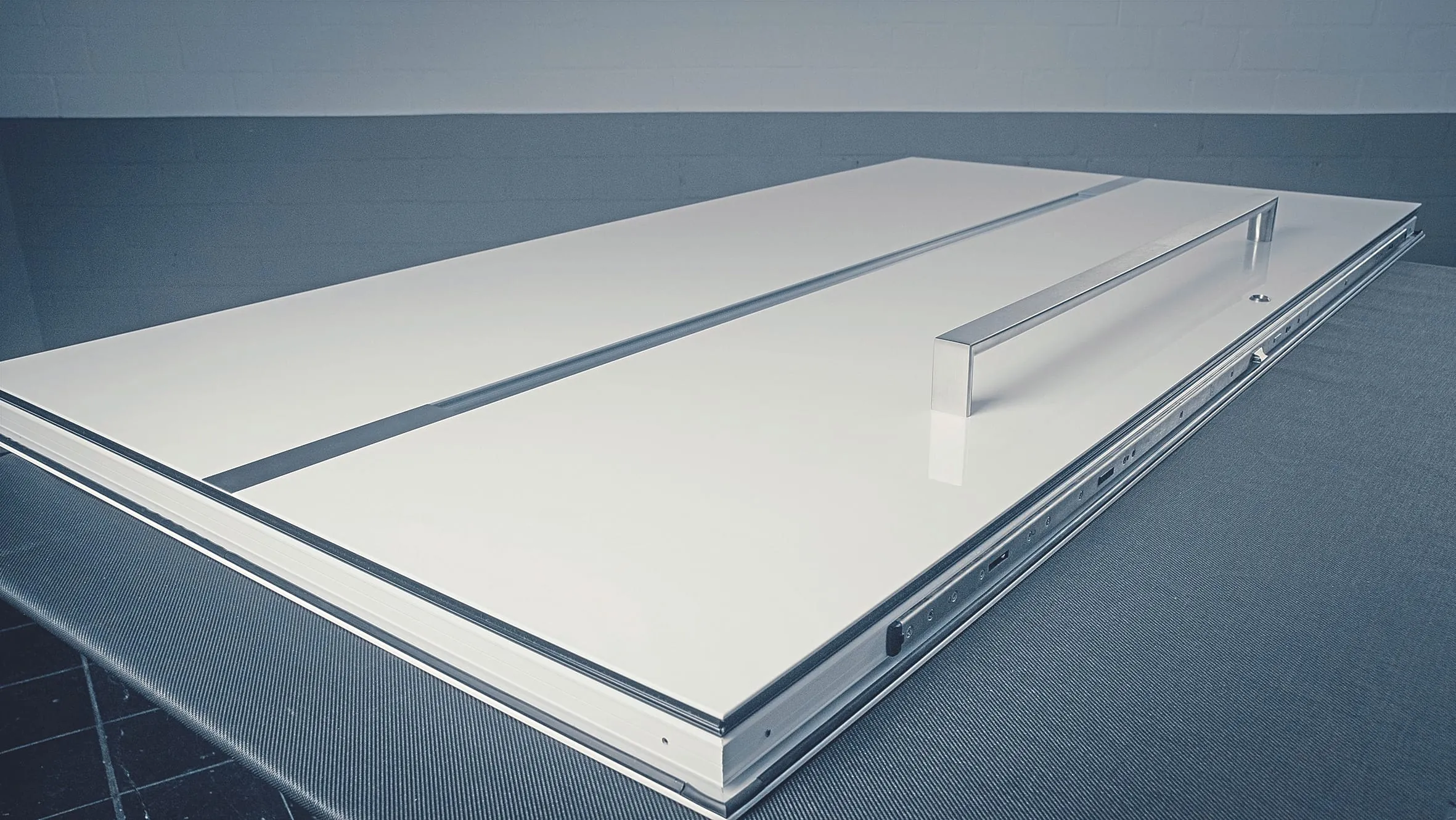 5. Schritt: Die Türfüllung ist nun erfolgreich montiert und mechanisch gesichert.