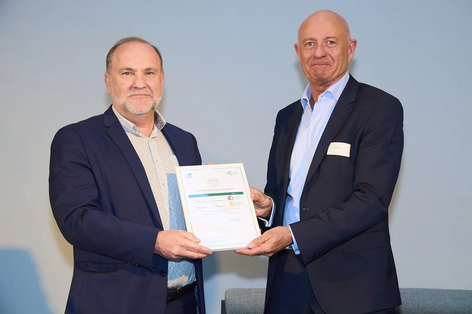 Aliplast erhält Gold-Nachhaltigkeitszertifikat