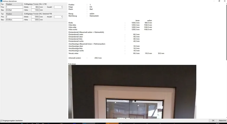 Die Aufma&szlig;-App verarbeitet alle Messdaten in Echtzeit und stellt sie jederzeit digital zur Verf&uuml;gung.