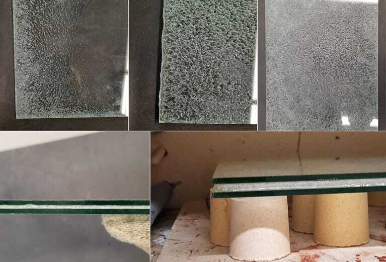 Der sogenannte Daisy-Effekt tritt beim Erhitzen von Verbundsicherheitsglas auf und zeigt die beginnende Bläschenbildung im PVB an. Er ist ein Schlüsselindikator für den optimalen Trennzeitpunkt.
